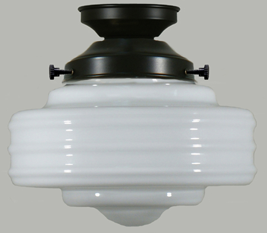 Detroit 8" Patina Ceiling Mount