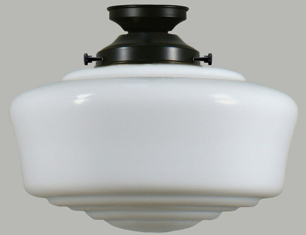 Moulins 11" Patina Ceiling Mount