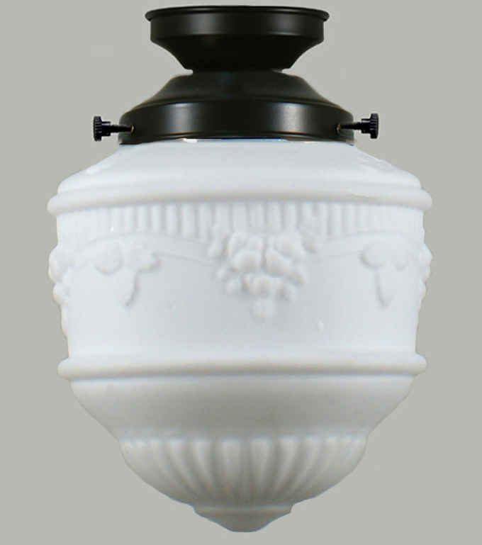 SENATOR 8" Patina Ceiling Mount