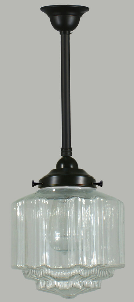 StKilda 8" CLEAR on Patina Rod Set
