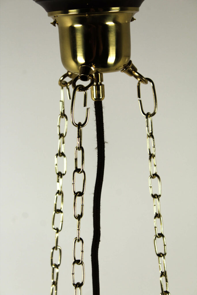 Brass 3 Chain Suspension