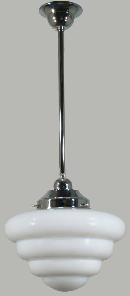 Beehive 10" on Chrome 1/2" Drop Rod