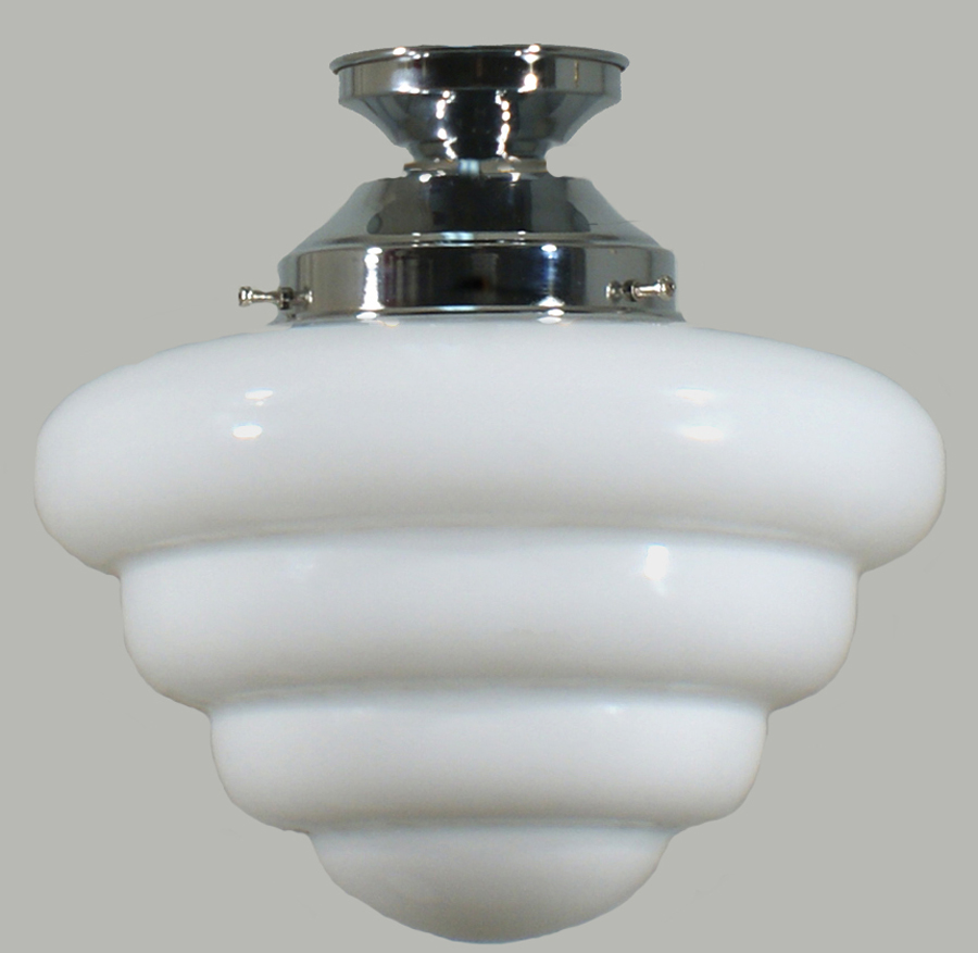Beehive 10" on Chrome Ceiling Mount