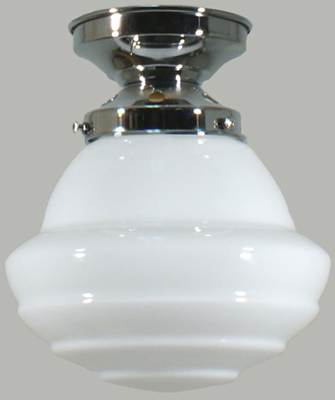 Parkville 9" on Chrome Ceiling Mount