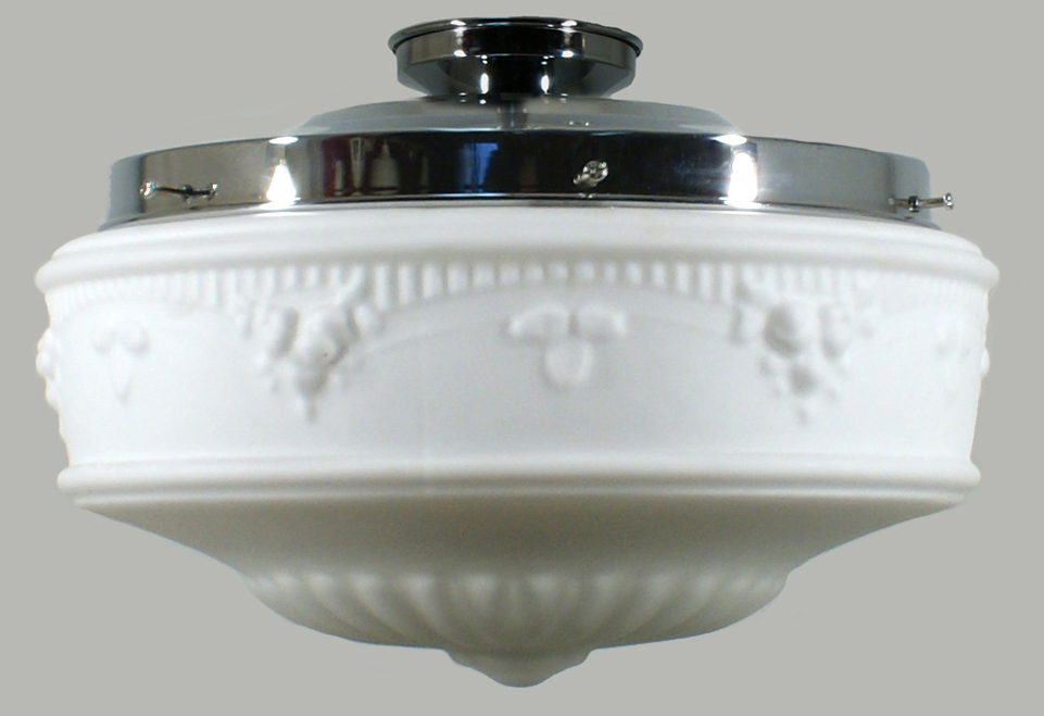 SENATOR 14" Chrome Ceiling Mount