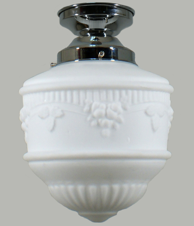 SENATOR 8" Chrome Ceiling Mount
