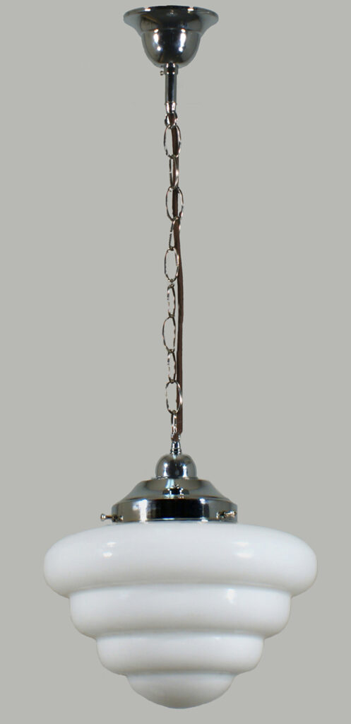 Beehive 10" on Chrome Single Chain Suspension