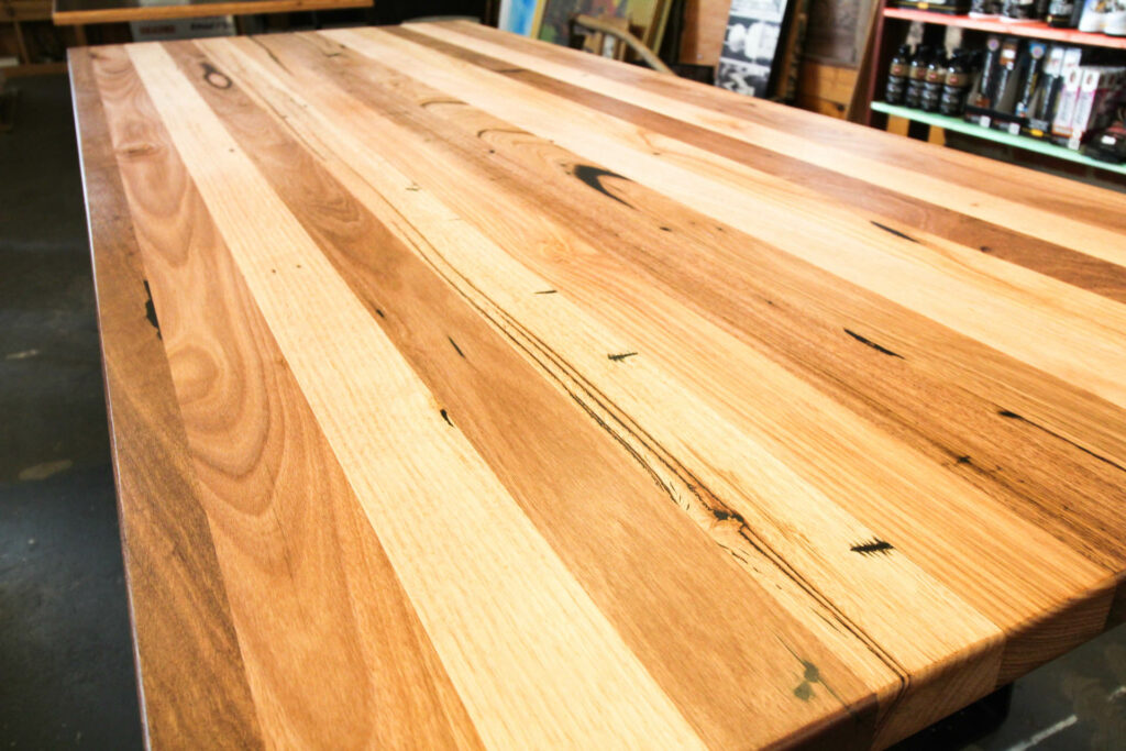 With Osmo wood protector