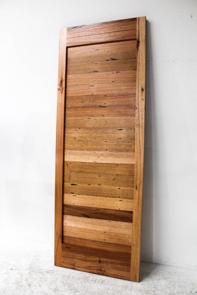 Solid Horizontal Panel Door - Osmo Oil