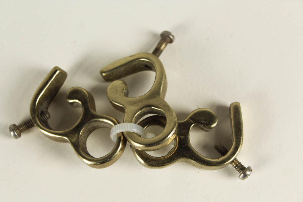 Brass Gravity Hooks
