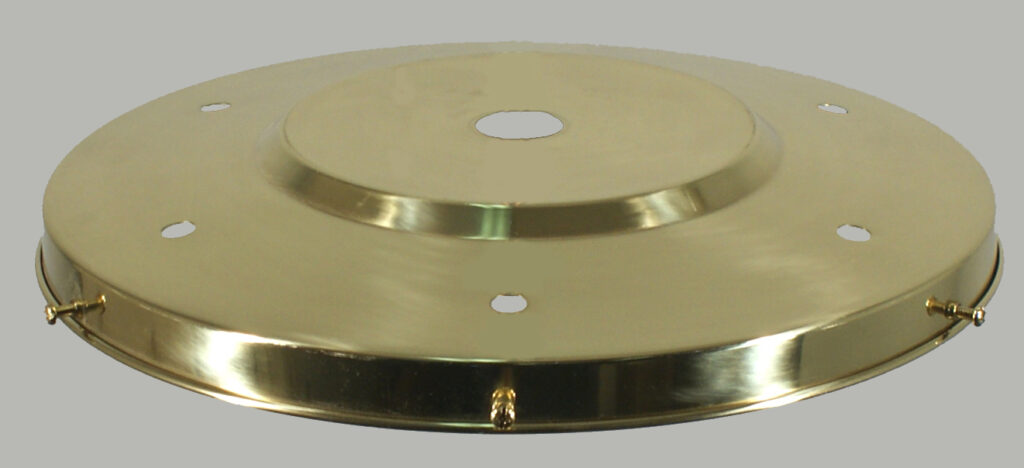 Polished Brass 12 &amp; 1/4" Gallery