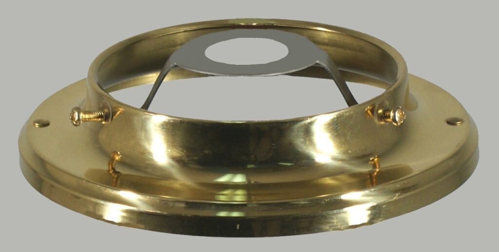 Polished Brass One Piece Ceiling Mount