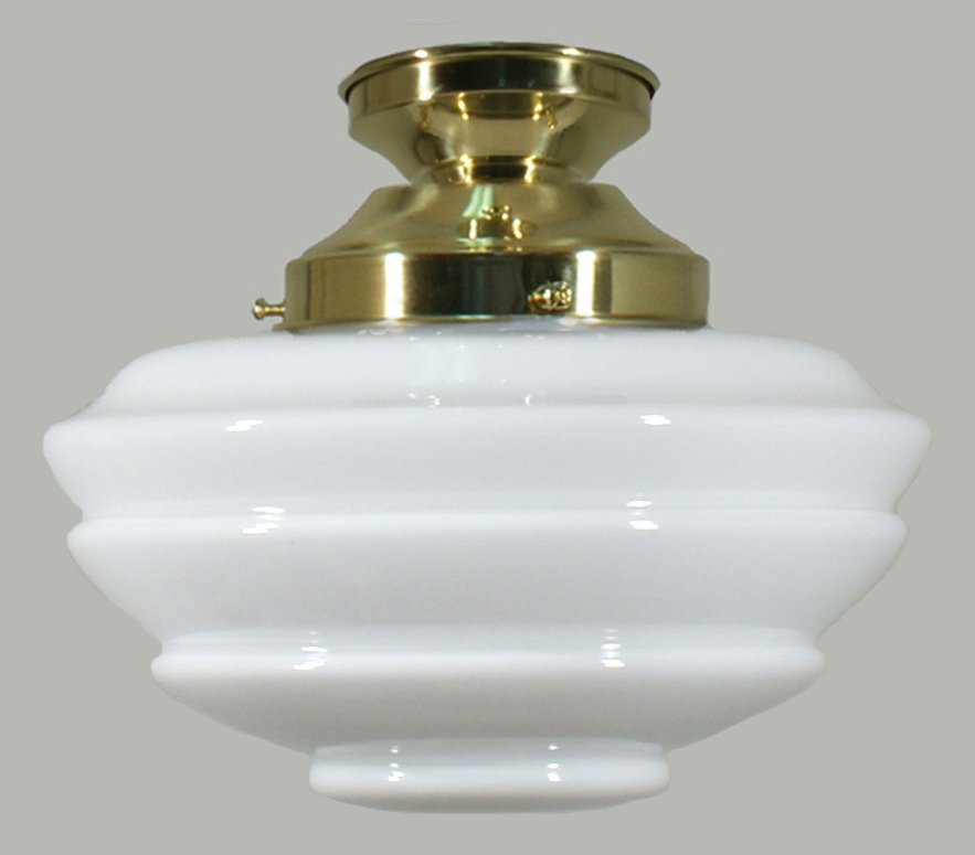 Cannes 8" Polished Brass Ceiling Mount