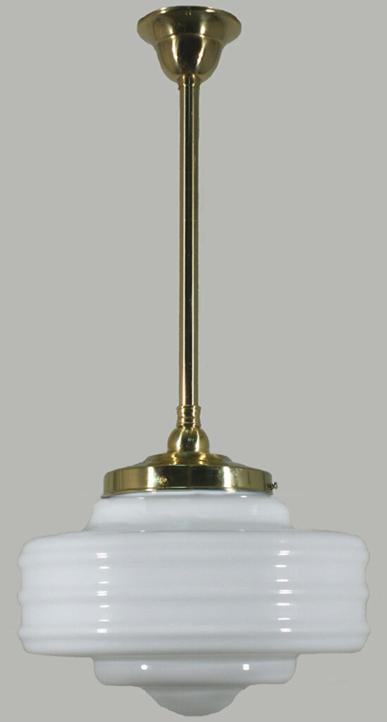 Detroit 14" Polished Brass Rod Set