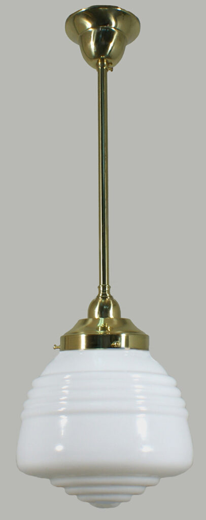 Domec on Polished Brass 1/2" Drop Rod