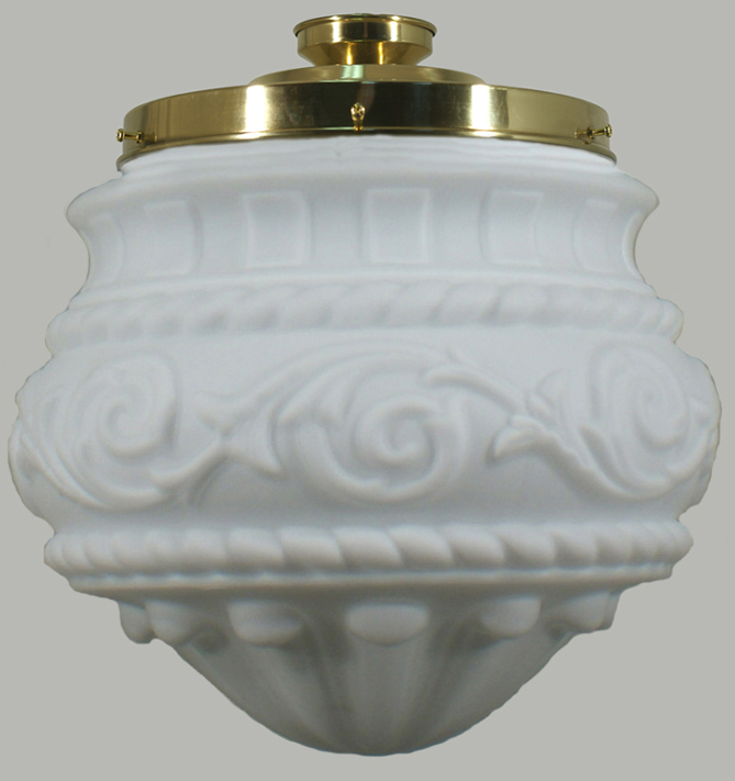 Premier 12" Polished Brass Ceiling Mount