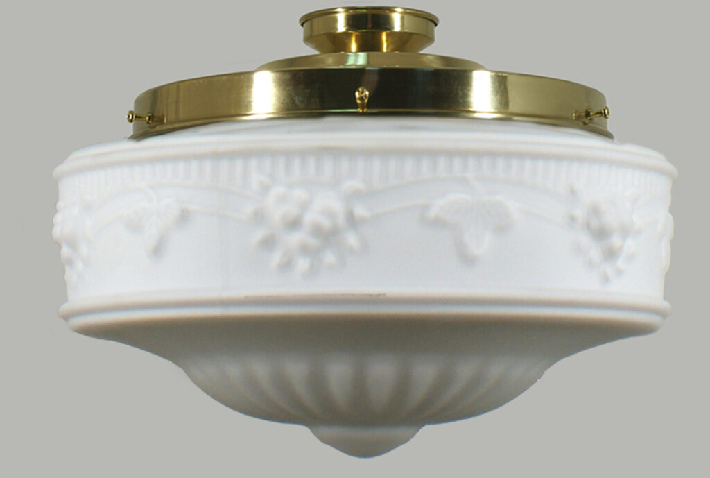 SENATOR 11" Polished Brass Ceiling Mount