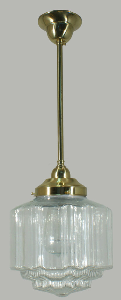 StKilda 8" Polished Brass Rod Set 1/2"