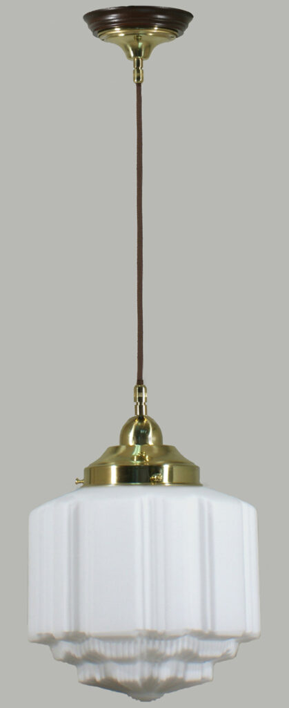 StKilda 8" Polished Brass Cloth Cord Set