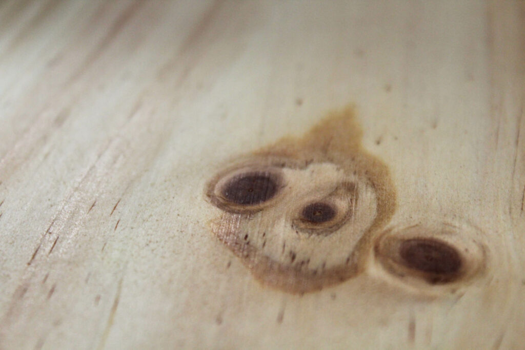 Radiata Pine With Satin Coating